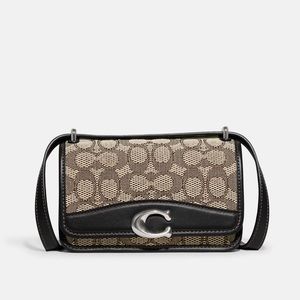 Coach Bandit Crossbody In Signature Textile Jacquard
